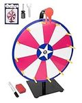 JstFrU 12 Inch Spinning Prize Wheel