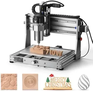Genmitsu 3020-PRO Ultra CNC Router Machine, Upgraded 710W Spindle, All-Metal Engraver for Metal, Wood, Acrylic, PCB, MDF, Built-in Motherboard Fan, Work Area 11.8"x8.1"x3.1"