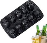 3D Skull Ice Cube Tray Silicone Ice