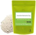 purelyBlack Australian Bentonite Clay Food Grade for Detoxifying Facial Mask Organic (200g)