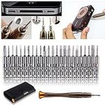 Sobrovo 25 in 1 Silver Steel Alloy Torx Screwdriver Repair Tool Set for Macbook,Mobile Phone,PC Laptop,Tablet,iPad,Watch,Car Keys, Christmas New Year Gift for Men, Father, Husband