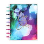 Happy Planner Disc-Bound 12-Month Diary, January 2024–December 2024 Daily, Weekly, and Monthly Diary, Classic Size, Horizontal Layout, Live in Colour Theme, 17.78 Centimetres x 23.50 Centimetres