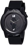 Fastrack Quartz Analog Black Dial Plastic Strap Watch for Unisex-NS38022PP03