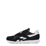 Reebok Men's Classic Nylon Sneaker, Core Black/FTWR White/FTWR White, 10 UK