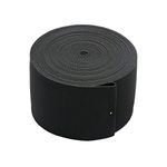 2-inch Black Knit ELASTIC Spool Wide Heavy Stretch Elastic Band,5 Yards