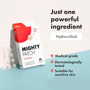 Mighty Patch Original Acne Patches – Blemish Spot Treatment Strips