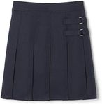 French Toast Girls Pleated Scooter (X9103) -Navy -7