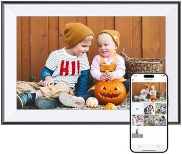 Dragon Touch 10.1 Inch WiFi Digital Picture Frame - HD IPS Touch Screen, Auto Rotate, Instant Sharing of Photos/Videos, 16GB Memory for Family and Friends