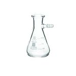United Scientific™ FG5340-100 Laboratory Grade Borosilicate Glass Heavy Wall Filtering Flask, Bolt Neck with Tubulation, 100mL Capacity