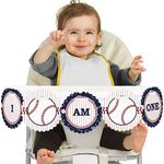 Batter Up - Baseball - First Birthday High Chair Banner