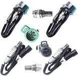 Oxygen Sensors O2 02 for Ford F-150 2004-2008 4.2L 4.6L 5.4L Lincoln Mark LT 5.4L 2006-2008 Upstream + Downstream 4PCS