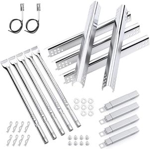 Grill Replacement Parts for Charbroil 5 Burner, for Charbroil 463347519 Replacement Parts, for Charbroil Performance 463347518 463243518 463275517 463342119 463243519 463342118 Part Burner Kit