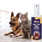 Nitzu Pets Dog Flea & Tick Treatment - Flea Treatment for Cat - Flea Spray for Dog-Repellent-Spray, with Natural Ingredients- Allergy Free Tick Repellent for Dogs, Puppies, Kittens