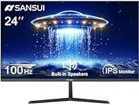SANSUI 24 inch Monitor, IPS Display