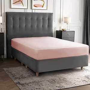 Silentnight Pure Cotton Fitted Sheet ? Blush, Single