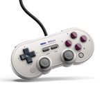 8BitDo SN30 Pro USB Wired Controller Compatible with Switch, Windows, Raspberry Pi(G Edition)