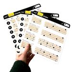 Ukulele Chord Chart Cheat Sheets - Learn Scales, Keys and Chords. Music Theory MADE EASY! Expand Uke Playing Quickly, For Beginners and Intermediate Players