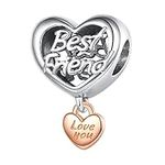 Love you Best Friend Charm 925 Ster
