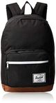 Herschel Pop Quiz Backpack Black/Saddle Brown One Size