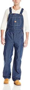 Red Kap Men's Denim Bib Overall, 40W x 32L