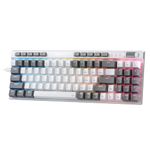 Redragon K655 75% RGB Wired Mechanical Gaming Keyboard, 78 Keys Hot-Swap Mechanical Keyboard w/Aluminum Cover Board, Upgraded Socket and Onboard Macro/Media Keys, Quiet Linear Red Switch