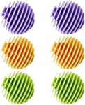 Tumble Dryer Balls 6 Pack Energy Saving Dryer Balls Silicone Laundry Balls for Home Washing Machine Quick Drying Non-Melt New Softer Material Tumble Dryer Ball Clothes Will Come Out Soft Fluffy