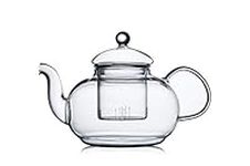 CnGlass 33.8oz Glass Teapot with Re