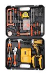 FERVIK 21V Cordless Drill Machine Cum Screwdriver | 2X 1.5Ah Li-Ion Batteries | Torque 25+1 | 2 Speed Driver | Handheld Drills (Cordless Drill, 2Battery & Charger With Accessories), Multicolour