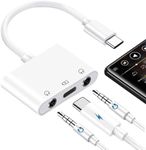 USB C to Dual 3.5mm Headphone Split