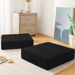 Wellsin Solid Square Floor Pillows 