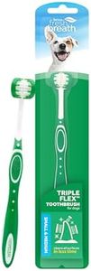 Tropiclean Fresh Breath Small Tripleflex Toothbrush for Dogs