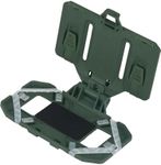 EralcNa Tactical Gear Plate Carrier Vest Accessories Phone Chest Mount Holder for Screen Size 4.7"-6.7",Green