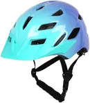 Kids Bike Helmet, Adjustable Youth Boys Girls Helmets for Ages 3-5-8-14 Years (50-57cm), Child Helmet with Visor and LED Light, Lightweight Multi-Sport Bicycle Scooter Skate Cycling Helmets