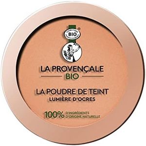 La Provençale Bio - La Poudre de Teint Lumière d'Ocres Certifiée Bio - 100% Ingrédients d'Origine Naturelle - Pour Tous Types de Peaux - Teinte : Moyen Foncé (03) - 8 g