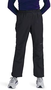 Rab Women's Downpour Eco Pants Waterproof Breathable Rain Pants for Hiking & Trekking - Black - 16
