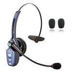 BlueParrott B250 XTS Bluetooth Headset - Designed for Noisy Environments, Noise Canceling Microphone, Drivers, Truckers - All-Day Talk Time, Audifonos Inalambrico Bluetooth