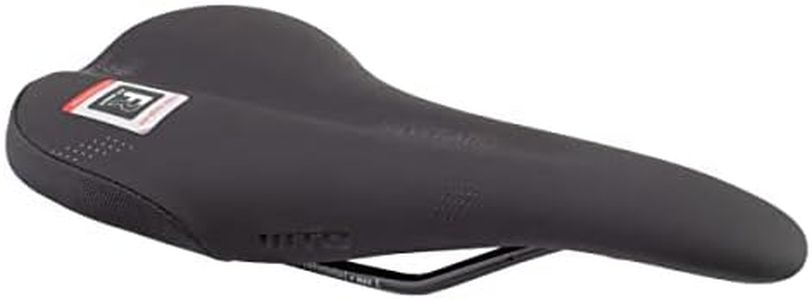 WTB Volt Bike Saddle - Comfortable Medium Thickness Padding, Contoured Shape with a Flex-Tuned Shell - Lightweight MTB Saddle for Optimal Support & Performance (Wide Width and Cromoly Rails)