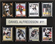 NHL Ottawa Senators Daniel Alfredsson 8-Card Plaque, 12 x 15-Inch