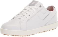 FootJoy Women's FJ Links Golf Shoe, White/Bone, 8