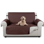 TAOCOCO Sofa Covers 2 Seater,Settee Covers,Non Slip Sofa Covers,Sofa Slipcovers,Pet Couch Covers,Washable Sofa Protectors for Dogs(Chocolate)