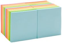 Amazon Basics Sticky Notes, 3 x 3-Inch, Assorted Colors, 24-Pack