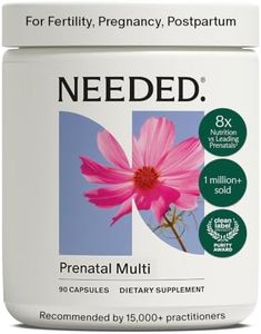 Needed. Multivitamin for Prenatal with Choline | Prenatal Multi Essentials Capsule- Pregnancy, Breastfeeding, Postpartum | Expertly-Formulated & Third-Party Tested, | 30-Day Supply