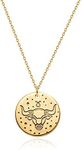 VACRONA Dainty Gold Lock Initial Ne