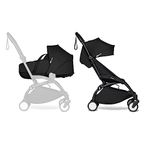 BABYZEN YOYO2 Complete Stroller - Includes Black Bassinet, Black Frame & Black 6+ Color Pack - Suitable for Children Up to 22 kg