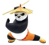 Blue Aura Panda Action Figure Toy Height -16CM Collectible for Gifting Or Collectible for Fans PVC Multicolour | Kung Panda