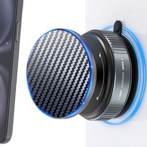 HomeMount Vacuum Magnetic Phone Holder Stand for Magsafe, 2025 Upgraded Suction Cup Phone Mount, 360° Adjustable Magnetic Phone Holder for iPhone 16/15/14/13/12, Gyms/Mirrors/Smooth Surface