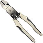 BOOSDEN Wire Cutters Heavy Duty with Wire Stripper Crimper,Diagonal Cutters,8 inch Side Cutters, Multi function Professional Industrial High Leverage Diagonal Cutting Pliers Tool