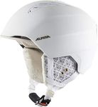 ALPINA Unisex - Adult, GRAND ski helmet, white-prosecco matt, 57-61 cm