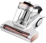 JIGOO J300 Mattress Vacuum Cleaner, 500W Anti Dust Mite Bed Vacuum Cleaner with UV Light and Dust Mite Sensor and Intelligent LED Display,13 KPa Suction Power