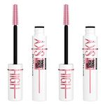 Maybelline New York Sky High Lash Sensational Lengthening and Volumising Primer with Flexible Brush Black Colour Also Suitable for Sensitive Eyes - 2 Cosmetics
